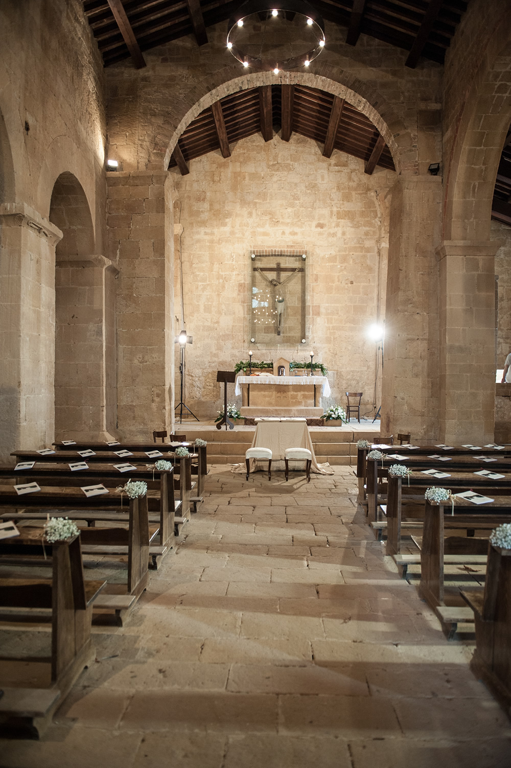 Wedding Church in Pienza