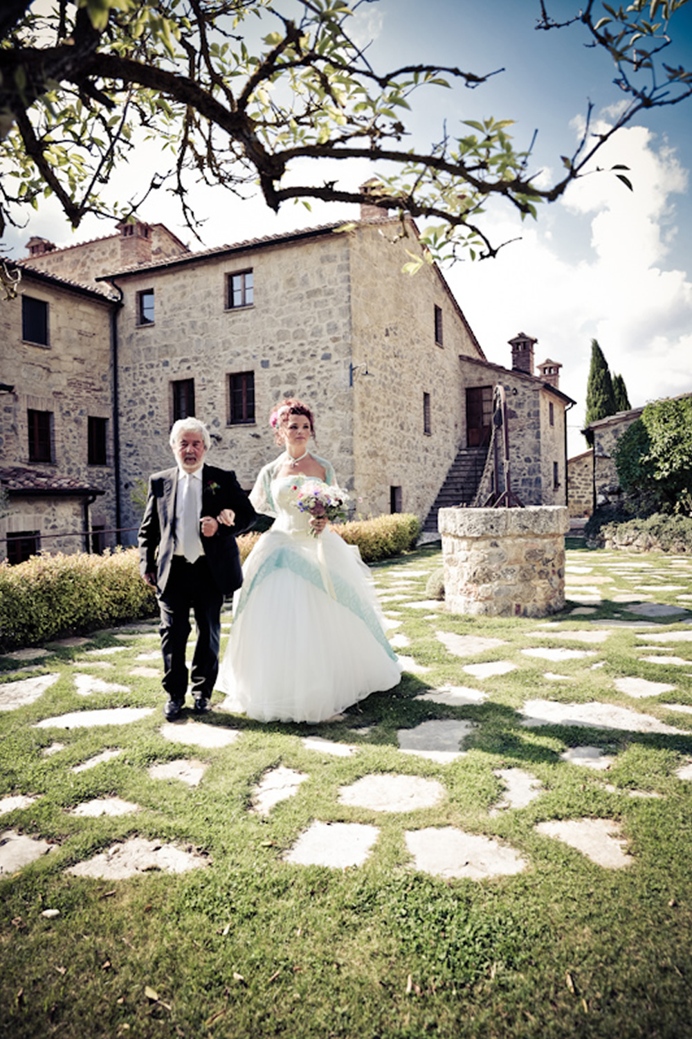 Matrimonio in Val d'Orcia