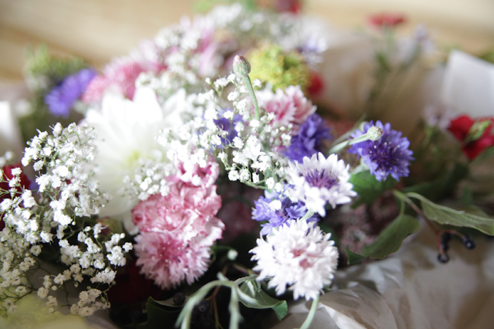 Wild flowers bouquet