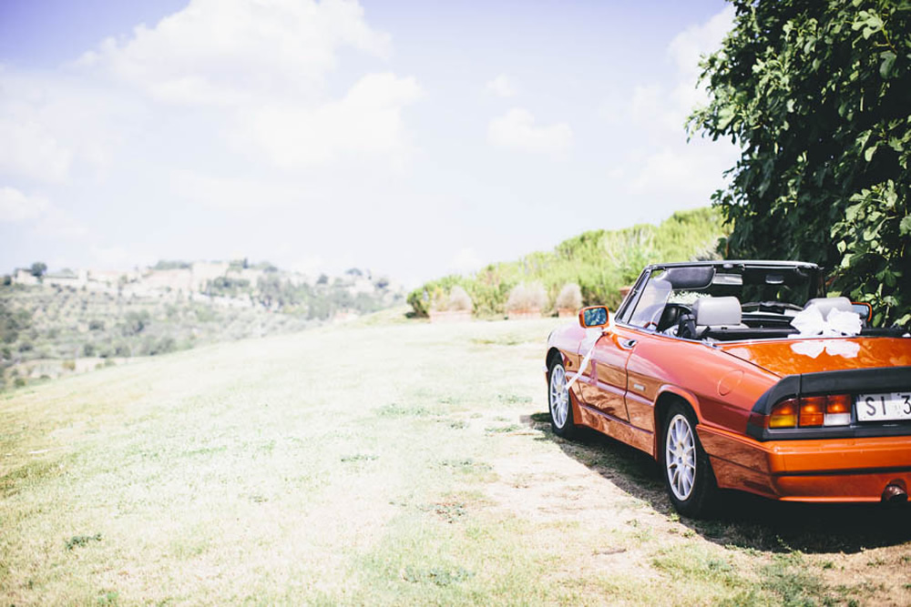 Getting married in an agriturismo in Pienza