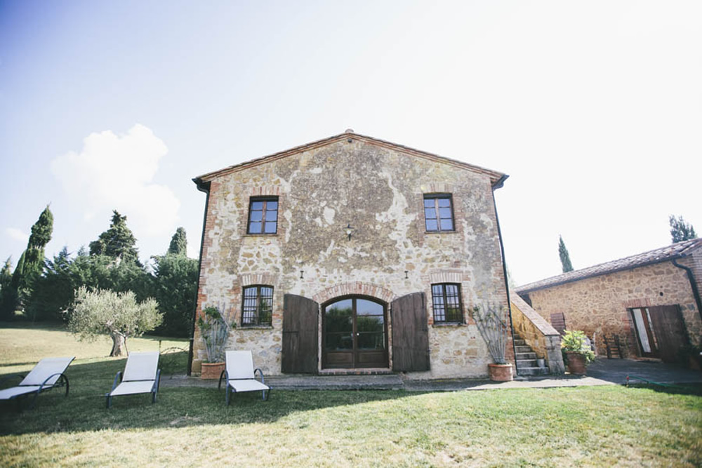 Stunning venue for weddings in Pienza