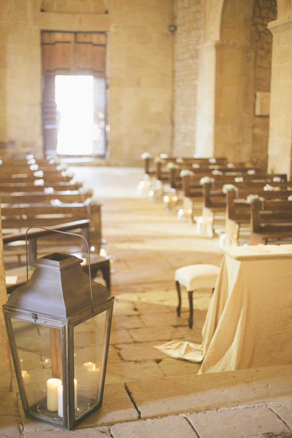 Religious wedding in Pienza