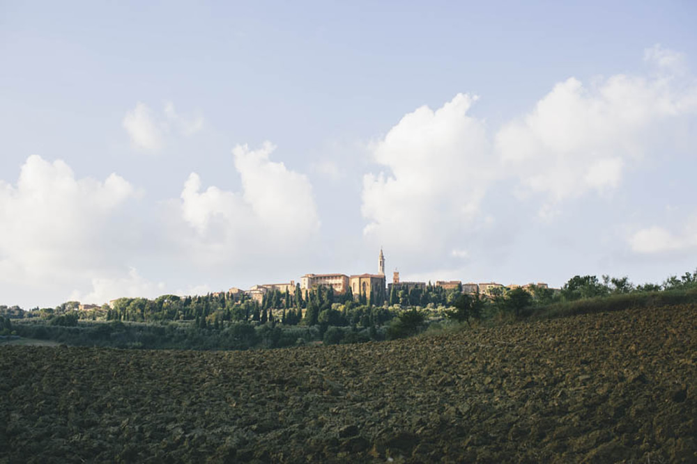 wedding in Pienza