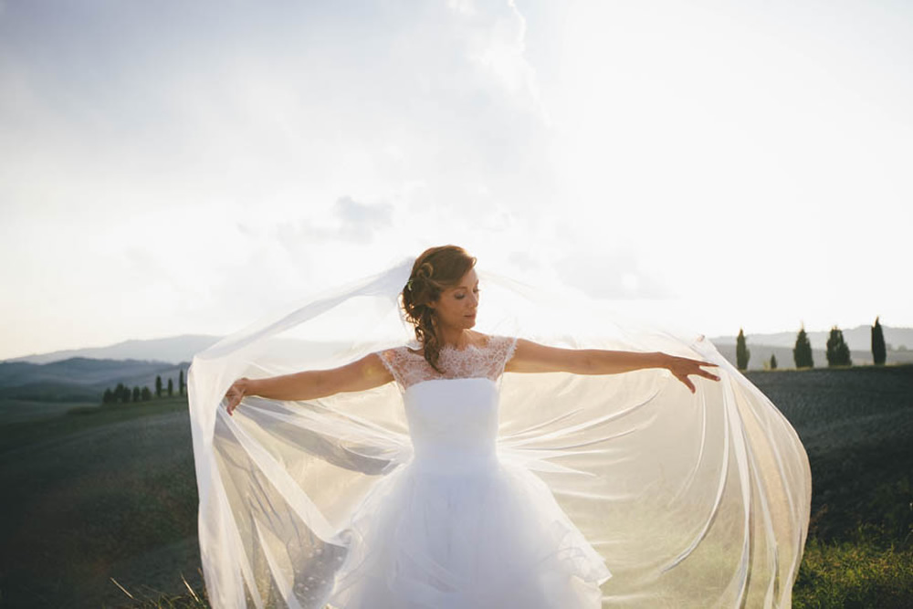 wedding in Pienza