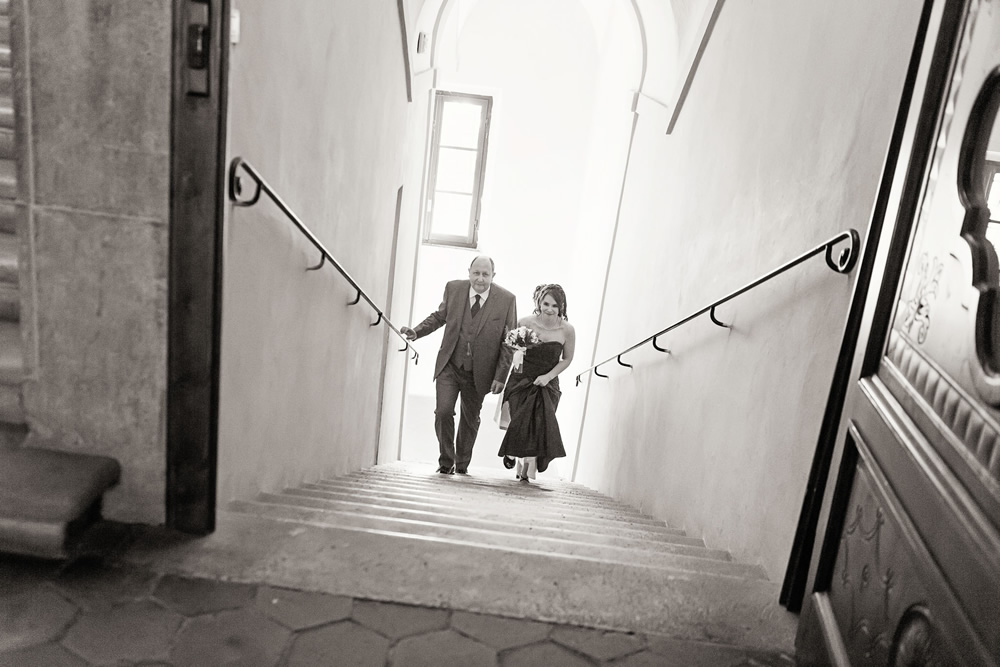 Civil wedding in Montepulciano