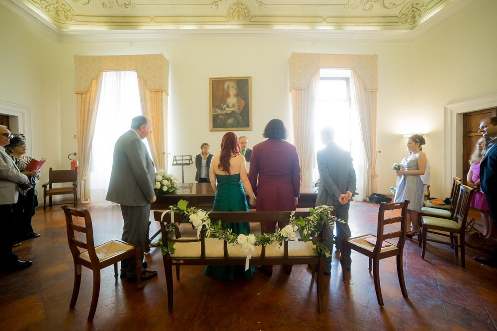 Civil wedding in Montepulciano